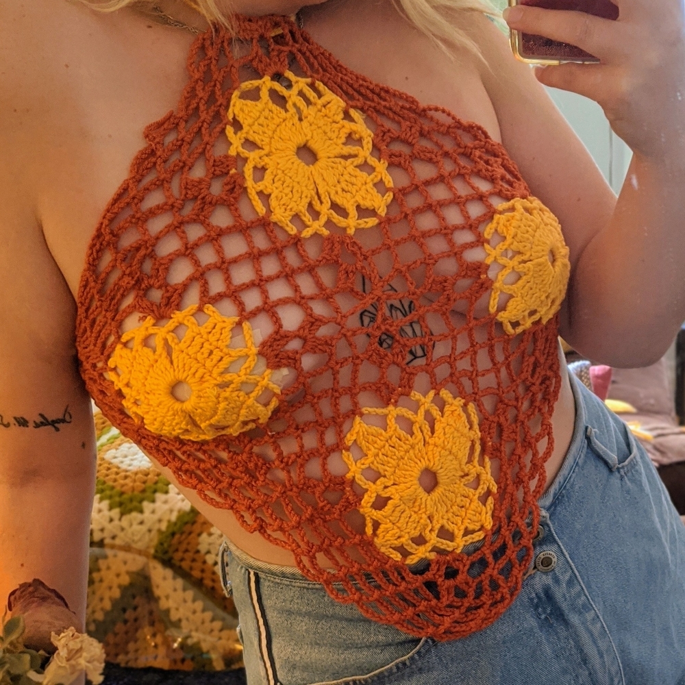🌟Custom Handmade Crocheted Top